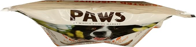Whole Paws, Biscuit Dog Treats, Assorted Flavors (Chicken, Bacon, & Peanut Butter), 14 Ounce