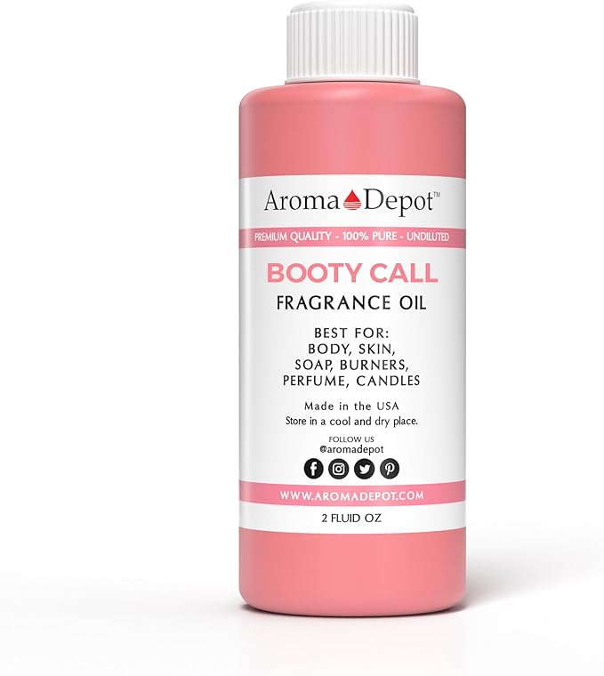 Boo ty Call Type 2oz. Fragrance Oil I Perfume I Skin Oil I Scented Oil. DIY Projects Such as Candles, Bath Bombs, Body Butters, Creams & Lotions. Few Drops in The Diffuser, Burners, or Warmers.