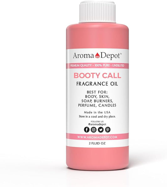Boo ty Call Type 2oz. Fragrance Oil I Perfume I Skin Oil I Scented Oil. DIY Projects Such as Candles, Bath Bombs, Body Butters, Creams & Lotions. Few Drops in The Diffuser, Burners, or Warmers.