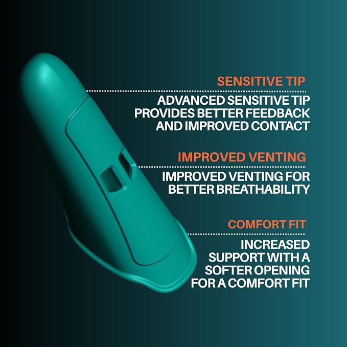 Thumbsavers Advance Massage Tool for Deep Tissue and Trigger Point Massage – Joint Support for Massage Therapists, Chiropractors and Physical Therapists – Hand Protection Aid (Small, Teal)