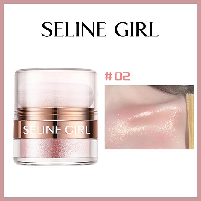 Body Glitter Powder, Face Shimmer Sparkle, Highlight Powder, Multi-Use Body Glitter for Women, Magic Glow Shimmer for Body Face Eyes Makeup #pink