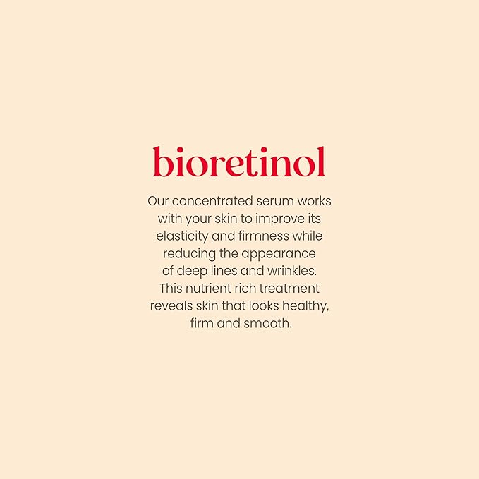 Burt's Bees Renewal Intensive Firming Serum With Natural Retinol Alternative and Hyaluronic Acid, Powerful Natural Anti-Aging Ingredients, 98.6 Percent Natural Origin Skin Care, 1 fl. oz. Bottle
