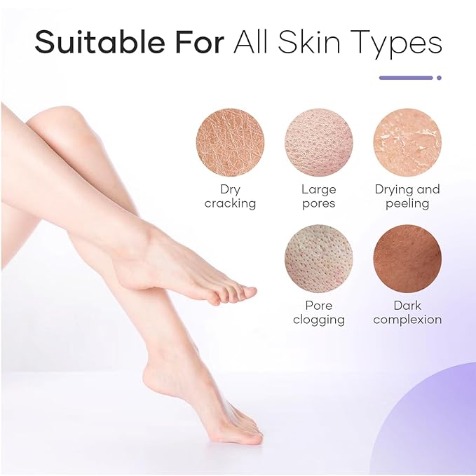 Epsom Salt Soak, Callus Remover Gel, Extreme Sugar Scrub, Collagen Mask & Shea Butter Lotion – Professional Spa Foot Care System 5 Step Luxury Pedicure Kit. Milk & Honey 03 Set