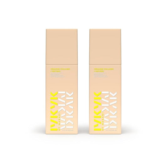 MAKARI IYKYK Ceramide Collagen + Peptides Body Toning Cream 2 Pack | Firming Body Lotion for Women | Supports Radiance & Supple-Looking Skin | Vegan | Fragrance-Free | Paraben & Sulfate-Free