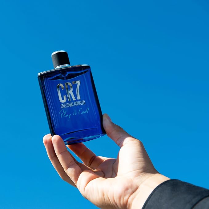 Play It Cool by Cristiano Ronaldo for Men - 3 Pc Gift Set 3.4oz EDT Spray, 5.1oz Shower Gel, 4.1oz Body Spray