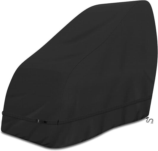 Roasivi Massage Chair Cover Waterproof Massage Chair Full Body Protector Zero Gravity Armchair Cover 420D Oxford Fabric with Drawstring and Buckle 63"L x 39.5"W x 55.5"H Black