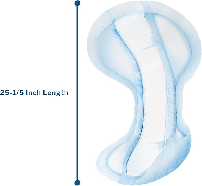 McKesson Incontinence Pads for Adult Women and Men [Pack of 20] Bladder Control and Postpartum Liners, Heavy Absorbency