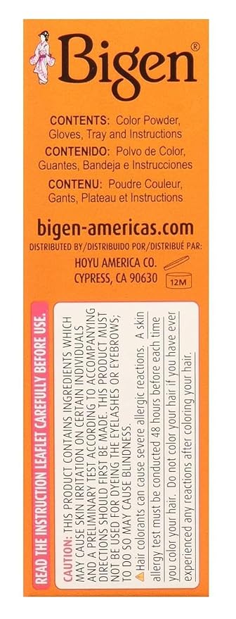 Bigen Permanent Powder Hair Color 88 Blue Black 1 ea (Pack of 2)