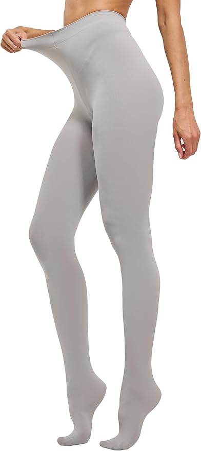 CozyWow Women's 80D Soft Opaque Tights, High Waist Solid Color Womens Tights with 30+ Colors