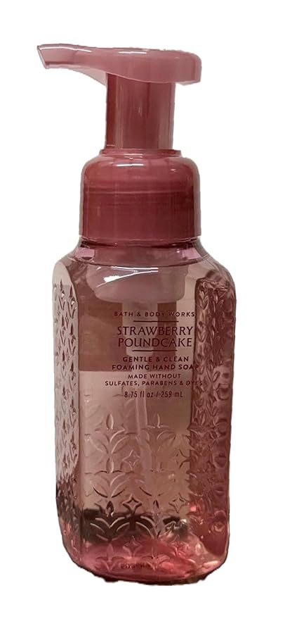 Bath & Body Works Spring Scents Gentle & Clean Foaming Hand Soap - 8.75 fl oz (Strawberry Pound Cake)