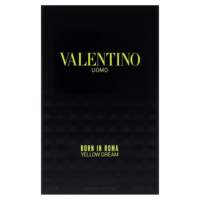 Valentino Uomo Born In Roma Yellow Dream for Men - 3.4 oz EDT Spray