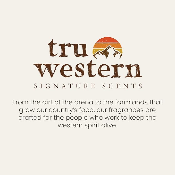 Tru Western Cowboy Gunslinger Men’s Cologne Spray, Bergamot, Huckleberry, Sage, Leather & Tobacco Notes, Bold Western Scent for Men, 3.4 fl oz (100 ml)