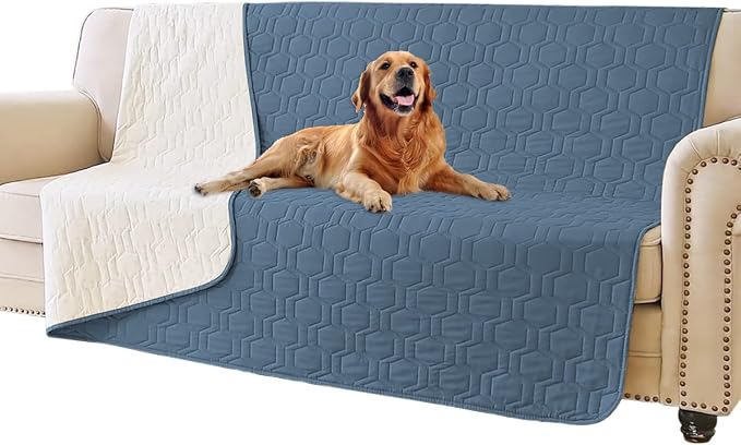 Tcksstex Waterproof and Anti-Slip Dog Bed Cover and Pet Blanket Sofa Pet Bed Mat ，car Incontinence Mattress Protectors Furniture Couch Cover for Most Cats Dogs, Pets