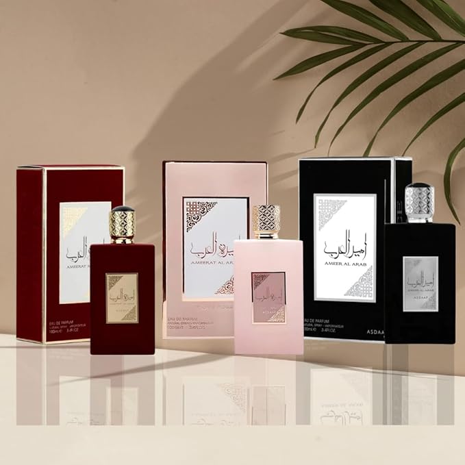 Asdaaf Ameerat Al Arab Prive Rose,Ameer Al Arab & Ameerat Al Arab EDP 100ML (COLLECTION)