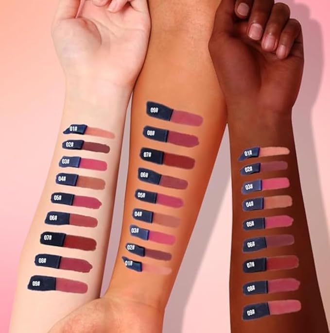 Lip Stain - Wipe-Off & Peel Off Lip Color | Waterproof, Long Lasting, Transfer-Resistant, Smudge-Proof Lip Tint | Easy Wipe Finish, High Pigment | All-Day Vibrant Kiss-Proof Lip Stain, warm pink tones