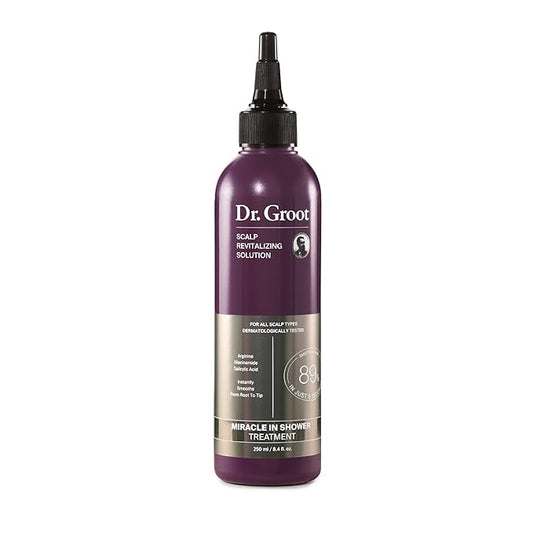 Dr. Groot Miracle in Shower Moisturizing Treatment for Hair Loss, Korean Hair Care Rinse, Rosemary Oil for Smooth, Healthier-Looking Hair in 5 Seconds, Scalp Revitalizing Solution