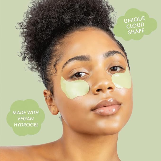 ESW Beauty Under Eye Patches Variety Set (10-Pack) – Soothing & Nourishing – Includes Strawberry Matcha & Iced Chai Latte – For Hydrating Dark Circles Under Eyes
