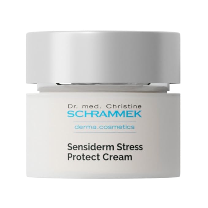 Sensiderm Stress Protect Cream (1.7 fl oz) - for Irritated & Dry Skin - Rich Day & Night Cream - with Panthenol & Aloe Vera - Day Cream - Face Moisturizer - Dr. Schrammek