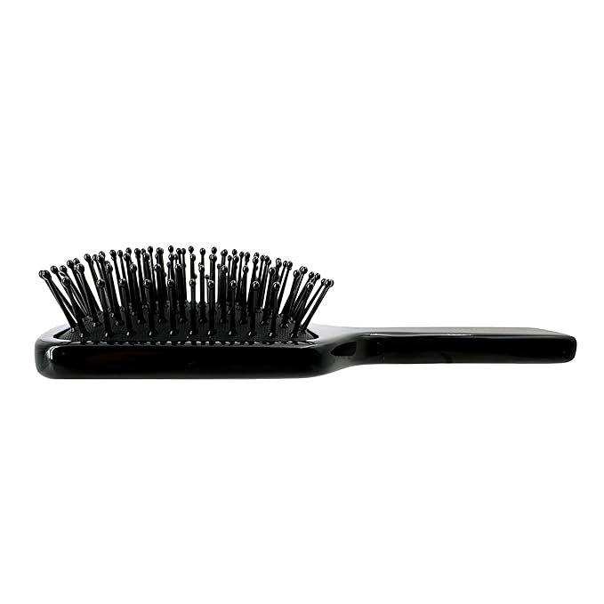 Phillips Brush Luxe Square Paddle Petite Sized Hair Brush, Sleek Black Color with Gold Accents – 7 inch Detangler Paddle Brush from the Luxe Series by Phillips Brush