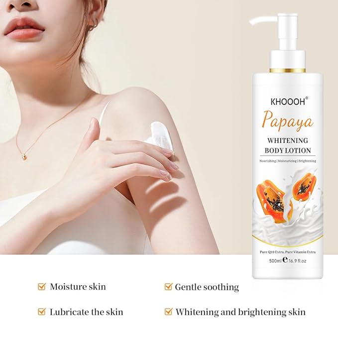 Moisturizer Skincare Dry Skin Body Lotion Intense Healing Body Lotion for Very Dry (Papaya)
