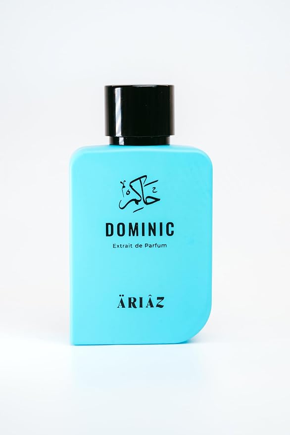 ARIAZ Dominic Extrait de Parfum – Luxury Long-Lasting Cologne for Men - Bold & Fresh Eau de Parfum Spray -Premium Niche Fragrance - Masculine Perfume -100ml Scent Bottle