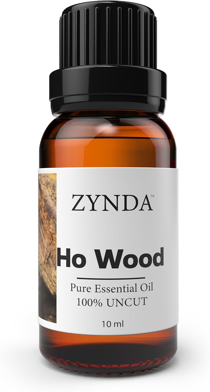 Ho Wood Essential Oil Pure and Natural, 100% Uncut Skin Oil & Massage Oil for Aromatherapy, Relaxation, and DIY – 10ml