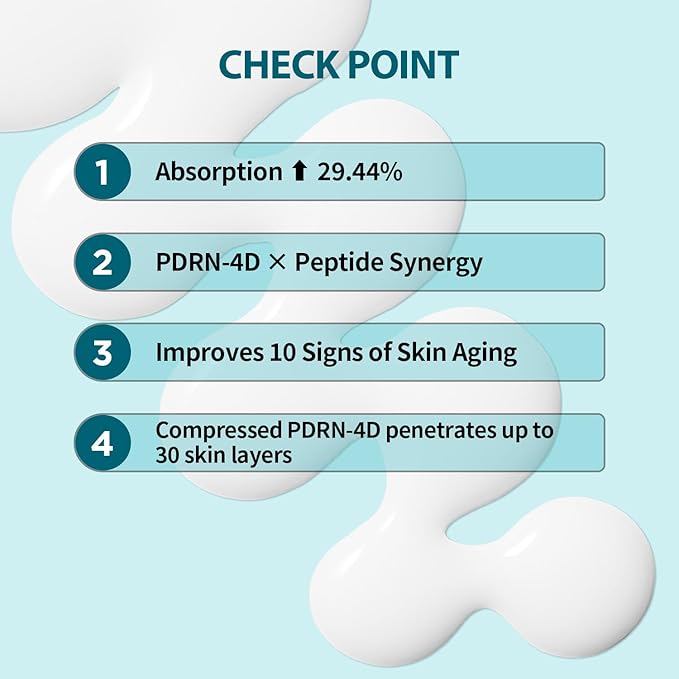 DERMAFIRM Peptology PDRN Boosting Ampoule, 80,000ppm PDRN Peptide Face Serum, Hydration, Moisture Plumping effect, Anti-Aging, Korean Skincare, 30ml / 1.01 fl. oz