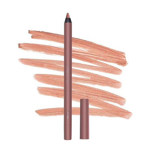 about-face Matte Fix Lip Pencil Cradled – Long-Wear, Creamy Matte Lip Liner with Hyaluronic Acid & Vitamins C & E – Vegan, Cruelty-Free, Clean Beauty – 0.042 oz (Rose Beige)