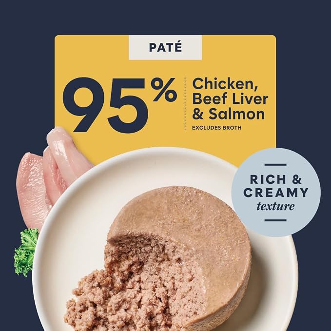 Instinct Original Pate Kitten Wet Cat Food, Grain Free - Real Chicken, 5.5 oz. Cans (Pack of 12) | Rich & creamy pate texture, chicken, salmon & beef liver to support growth, natural DHA for healthy brain and eye development