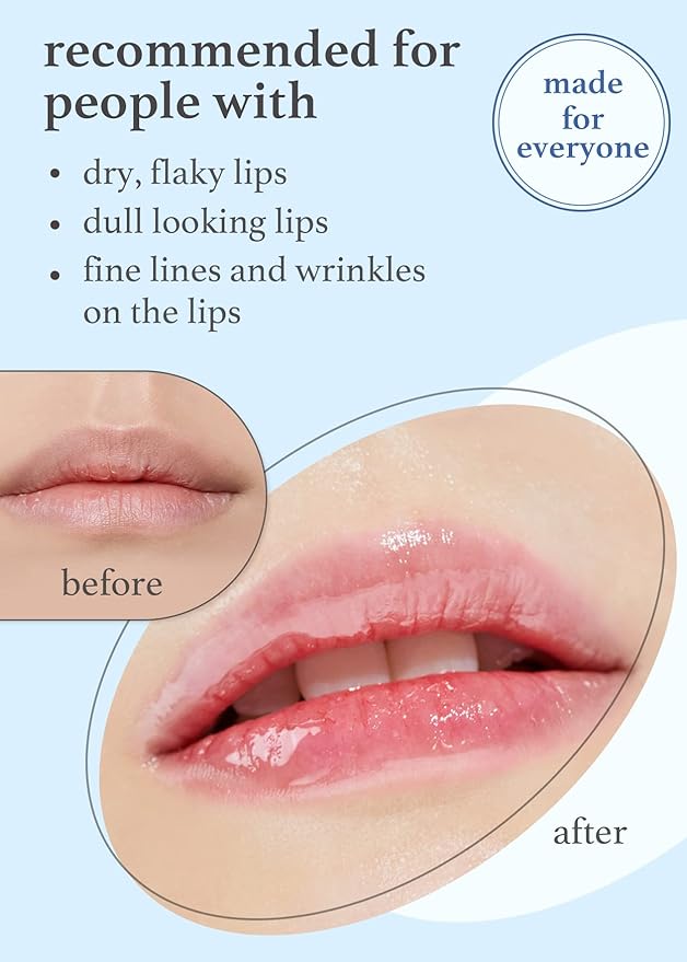 NOONI Vegan Lip Oil Bundle - Applecherry & Appleclear | Lip Stain, Long Lasting, Moisturizing, Plumping, Korean Lip Tint