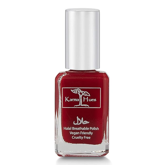 Karma Naturals Certified Halal Nail Polish - Breathable & Water Permeable, Wudu Friendly (Sarah)