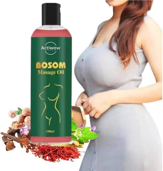 Ayurvedic Bosom Massage Oil for Women, Ayurvedic Breast Oil for Women - 100 ml - 3.38 Fl Oz