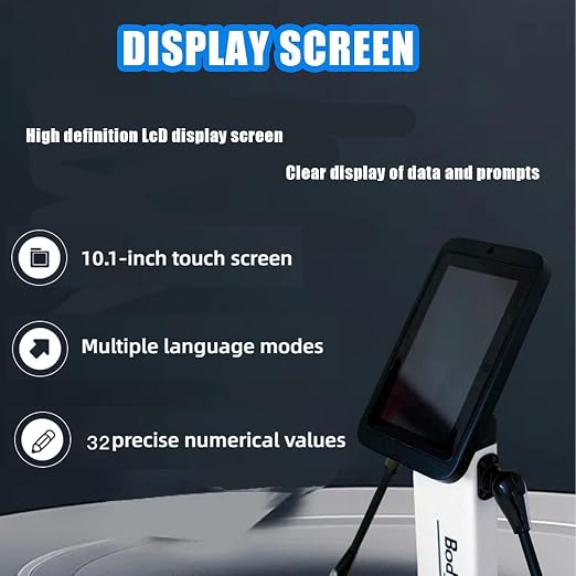 US in Stock Sciolix Body Composition Scale, 10-Inch HD Screen, 32 Body Composition Analyzer, for Home Gym, White, Support US Measurement Units