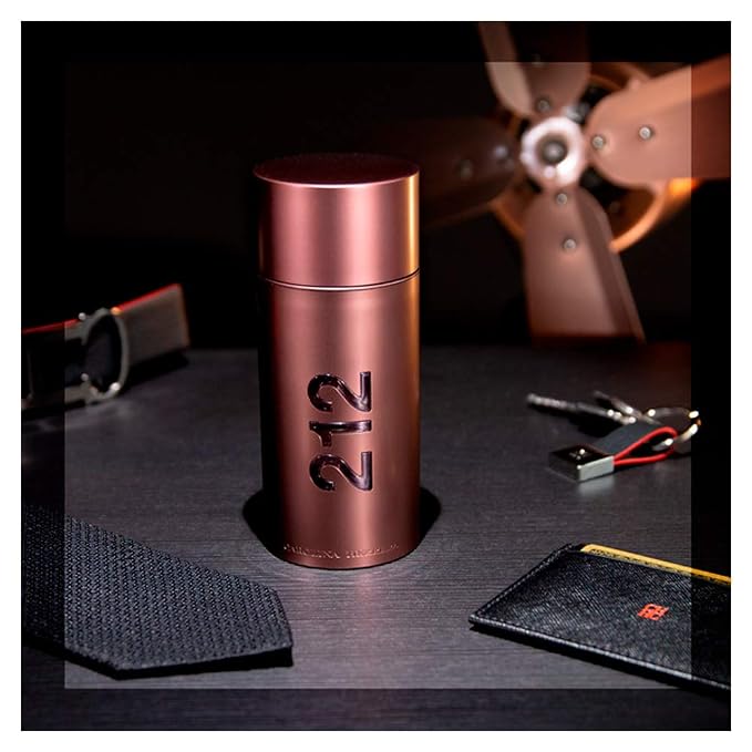 Carolina Herrera 212 Sexy Men Fragrance For Men - Magnetic, Fresh And Seductive - Notes Of Vanilla, Guaiac Wood, Sandalwood, Amber And Musk - Sensual, Amber Fougere Fragrance - Edt Spray - 3.4 Oz