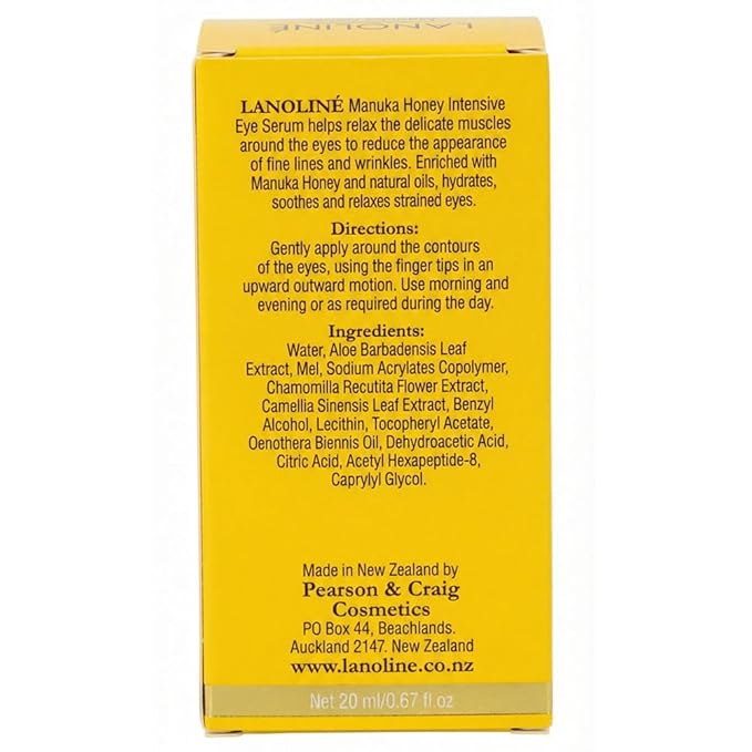Manuka Honey Intensive Antiaging Eye Serum