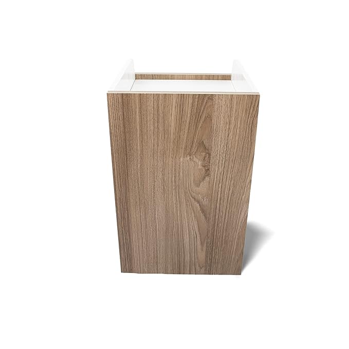 Milan Pedicure Trolley Pedi Rolling Cart Nail Salon Spa Storage Drawer, Ash Wood