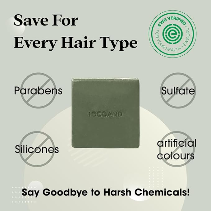 Korean Shampoo Bar, Vegan & Organic, 3.5 oz, Rice Water & Spirulina for Hair Growth, Scalp Nourishing Deep Clean, Sulfate & Paraben Free, Zero Waste K-Beauty for Dry Damaged Colored Hair