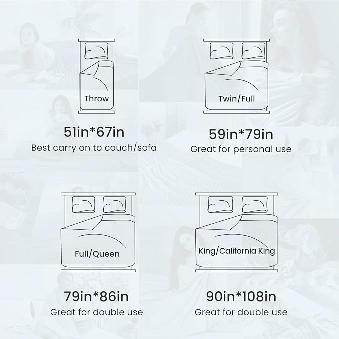 Elegear Arc-Chill 3.0 Cooling Blankets for Hot Sleepers, Throw Size, Beige | Q-Max>0.5 Cooling Fabric, Absorbs Heat to Keep Body Cool, Breathable Summer Blankets for Night Sweats & Menopause, 51"x67"
