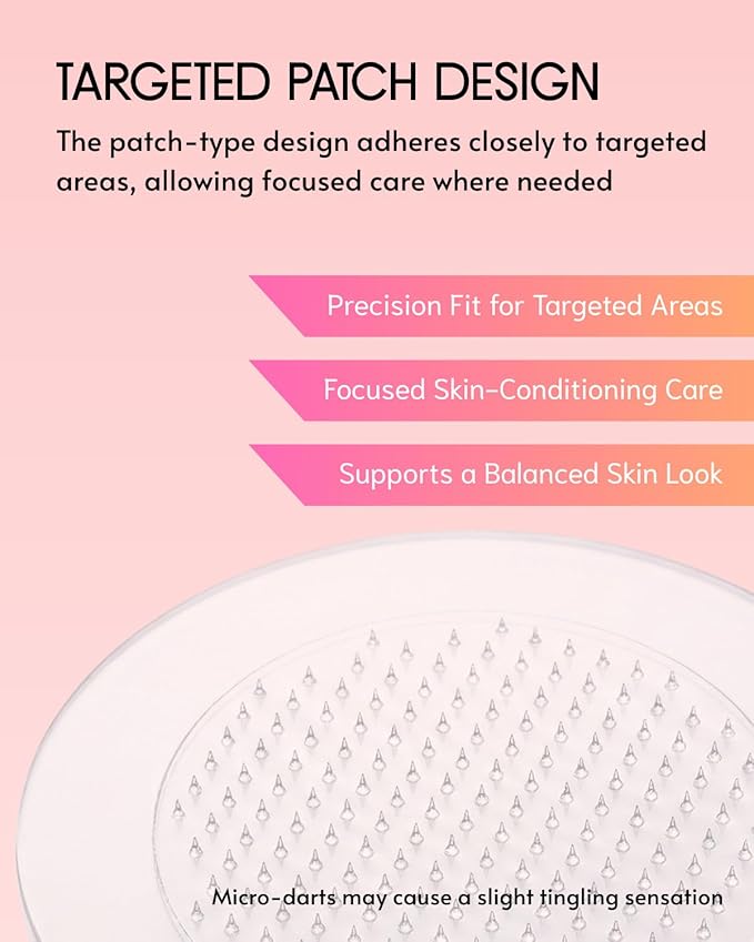le dalcom Korean Micro-darts Patch, Post Blemish Dark Spot Care for Radiance & Elasticity, Brighter-looking Skin Tone, Niacinamide & Adenosine, Individual Blister Package (36 Patches)