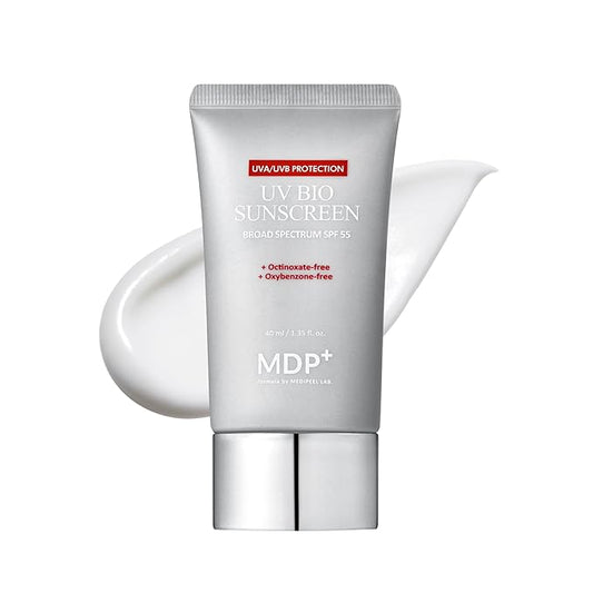 MDP+ Peptide 9 UV Bio Sunscreen | Korean Sunscreen SPF 50+ | Broad Spectrum UV Protection, Lightweight & Hydrating Formula