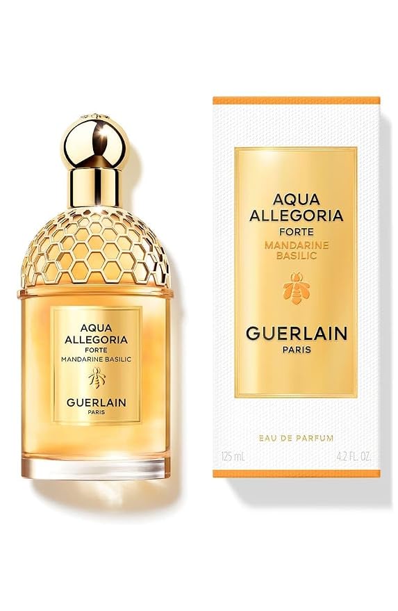 GUERLAIN Aqua Allegoria Forte Mandarine Basilic For Women Eau de Parfum Spray, 4.2 Ounce / 125 ML