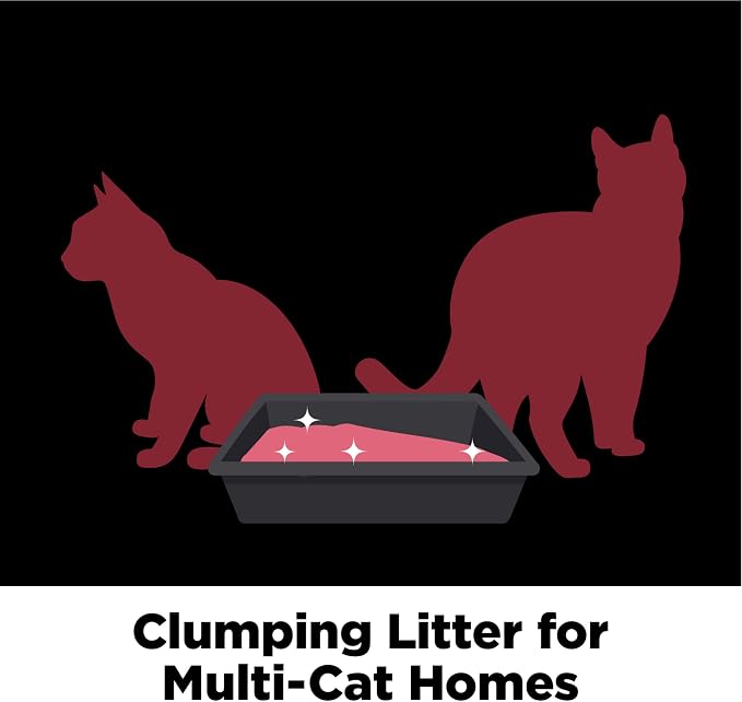 ARM & HAMMER Clump & Seal Platinum Clumping Cat Litter, Online Only, 37 Lbs | Clumping Litter, Rock-Hard Clumps, Baking Soda Odor Eliminators, 14-Day Odor Control
