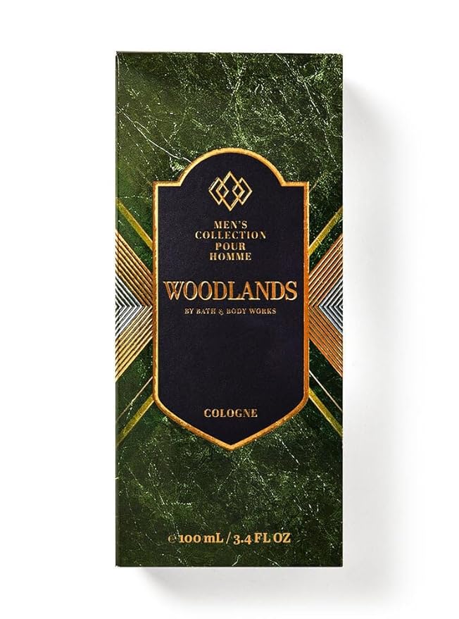 Bath and Body Works Woodlands Men's Fragrance 3.4 Ounces Cologne Spray (Woodlands)
