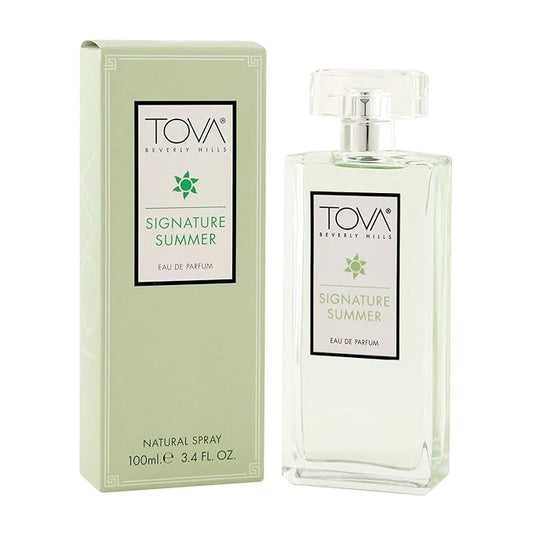 Tova Signature Summer Eau de Parfum – Floral Citrus Perfume for Women – Bergamot Jasmine Musk – Crafted in France & Cruelty-Free – 3.4 fl oz