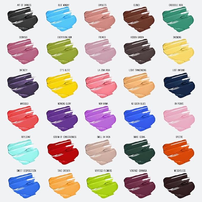 about-face Matte Fluid Eye Paint Crocodile Rock – High-Pigment Liquid Eyeshadow, Long-Lasting, No-Budge Matte Finish, Vegan & Cruelty-Free (Intense Teal)
