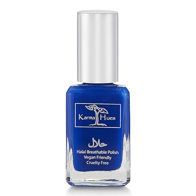 Karma Naturals Certified Halal Nail Polish - Breathable & Water Permeable, Wudu Friendly (Aziza)