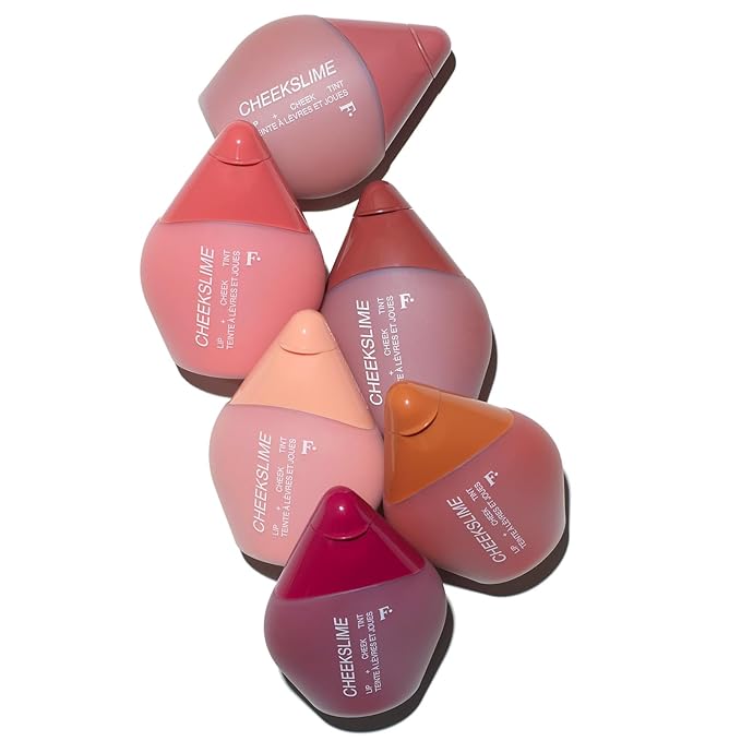 Freck Beauty CHEEKSLIME Lip & Cheek Tint - Liquid Cream Blush, High Impact Pigments, Blends Seamlessly, Dries Down to Natural Flush for All Skin Tones | CUFFED (Soft Pink)