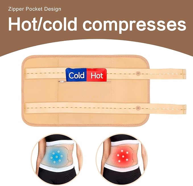 5 Pcs Castor Oil Pack Wrap, Castor Oil Organic Cold Pressed Unrefined Glass Bottle, Caster Oil Wrap for Stomach, Neck, Knee, Foot & Entire Body, Organic Cotton Reusable Pads Kit for Hot/Cold Compress