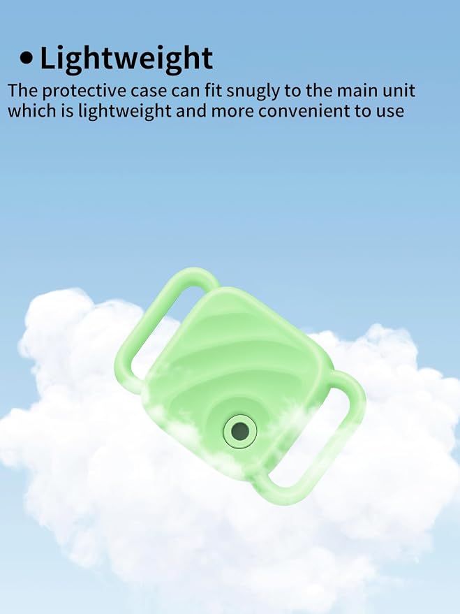Silicone Case for UGREEN Tracker Tags, Pet Collar Cover, Luminous. | 1 Pack Soft silicone cover protects tracker tags from scratches and drops while providing a secure fit for pet collars.