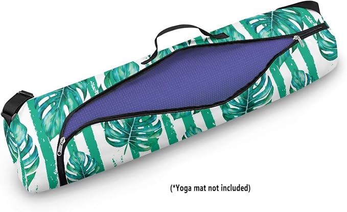 Yoga Mat Bags for Women Lightweight Gym Bag with Strap Full Zip Yoga Accessories
